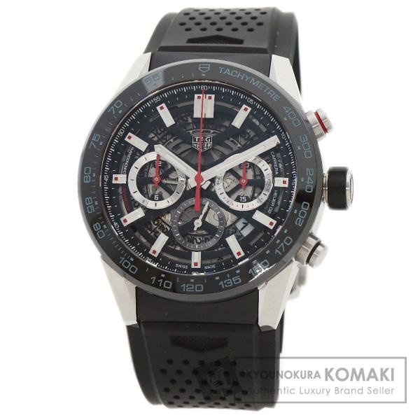TAG HEUER タグホイヤー CBG2A10 カレラ キャリバー02 腕時計  ステンレススチー...