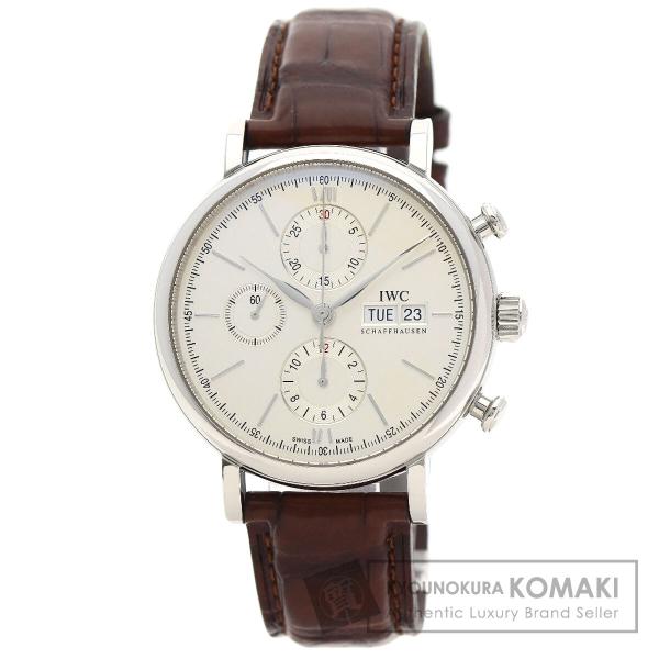 IWC アイダブリューシー IW391027 ポートフィノ クロノグラフ 腕時計  ステンレススチー...