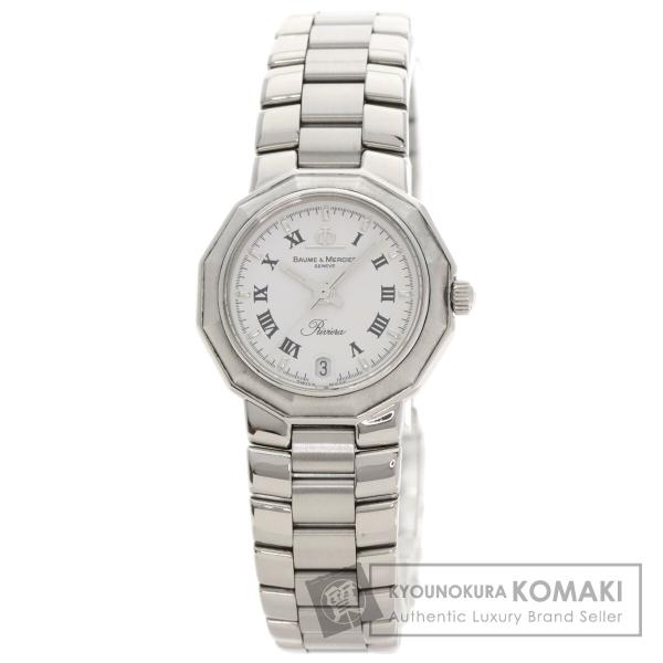 Baume &amp; Mercier ボーム＆メルシェ MV040078 リビエラ 腕時計  ステンレスス...