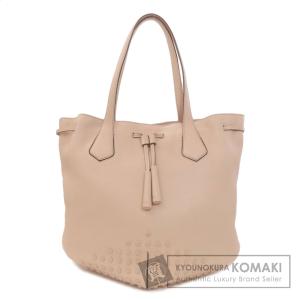 TODS トッズ 巾着バッグ トートバッグ レザ...の商品画像