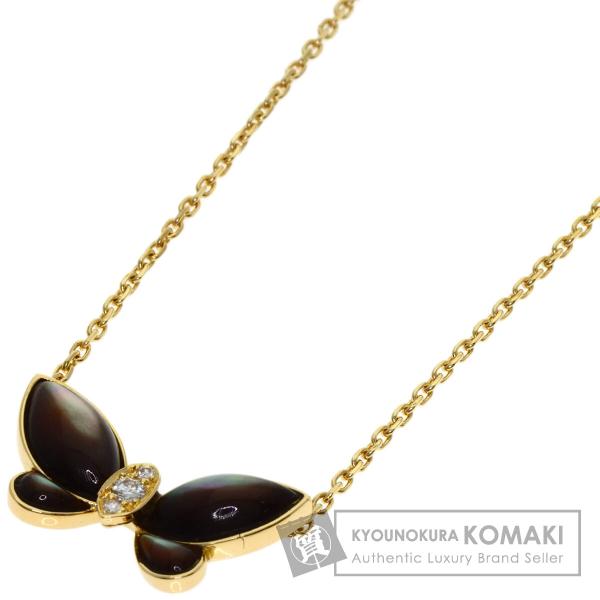 Van Cleef &amp; Arpels ヴァンクリーフ＆アーペル パピヨン ブラックシェル ネックレス...