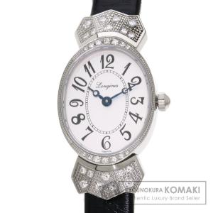 LONGINES ロンジン L2.225.0 レ ラビソント ダイヤモンド 未使用 腕時計  ステンレススチール アリゲーター ダイヤモンド レディース  中古