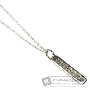 TIFFANY&Co. ティファニー GO WOMEN 2012 バー ネックレス シルバー レディース 中古｜kyounokura