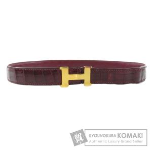 HERMES エルメス Hベルト ベルト レザー レディース 中古｜kyounokura