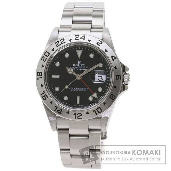 ROLEX ロレックス 16570T エクスプローラー2 腕時計  ステンレススチール SS メンズ...