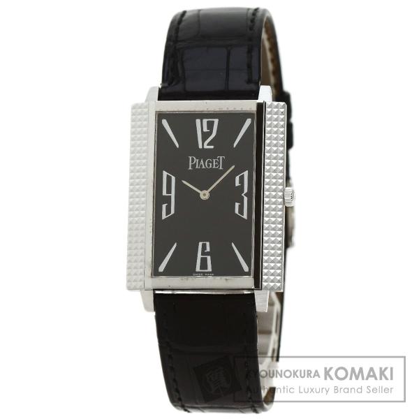 PIAGET ピアジェ 1967 ライムライト 腕時計  K18ホワイトゴールド 革 メンズ  中古