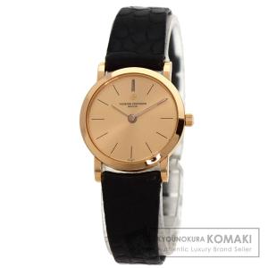 VACHERON CONSTANTIN ヴァシュロン・コンスタンタン パトリモニー 腕時計  K18ピンクゴールド 革 レディース  中古｜kyounokura