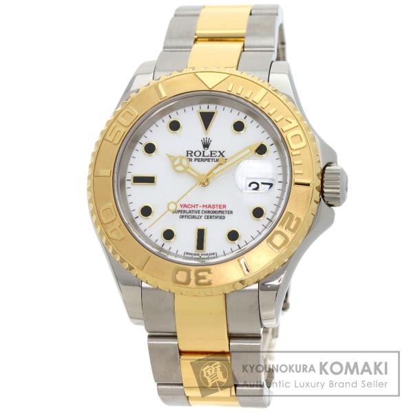 ROLEX ロレックス 16623 ヨットマスター 腕時計  ステンレススチール SSxK18YG ...