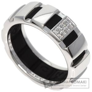 緑屋質屋】ショーメ クラスワン リング MM #54 K18WG/ラバー【中古 