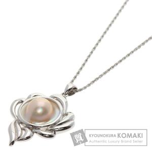 TASAKI タサキ マベパール 真珠 ネックレス シルバー レディース 中古｜kyounokura