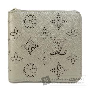 LOUIS VUITTON ルイヴィトン M81653 ジッピー・コンパクトウォレット 二つ折り財布（小銭入れあり） マヒナレザー レディース 中古｜kyounokura