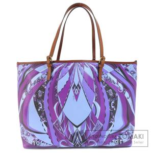 Emilio Pucci エミリオ・プッチ プッチ トートバッグ PVC レディース 中古