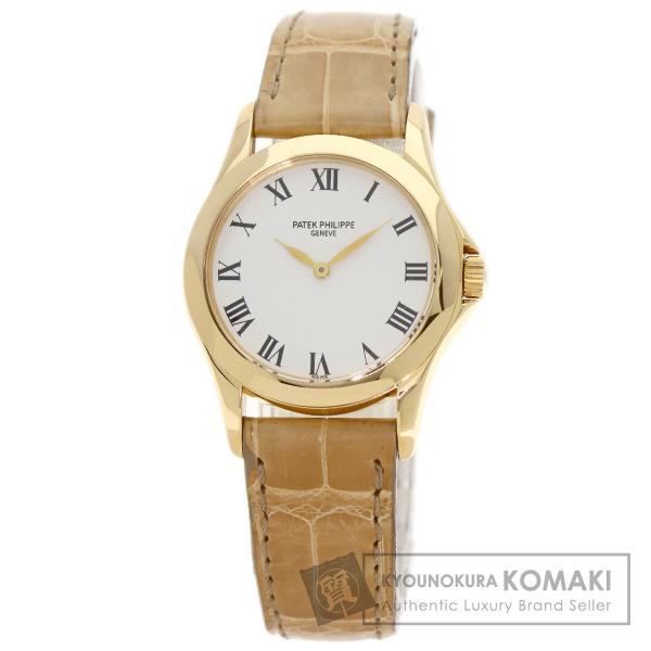PATEK PHILIPPE パテックフィリップ 4905J-001 カラトラバ 腕時計  K18イ...