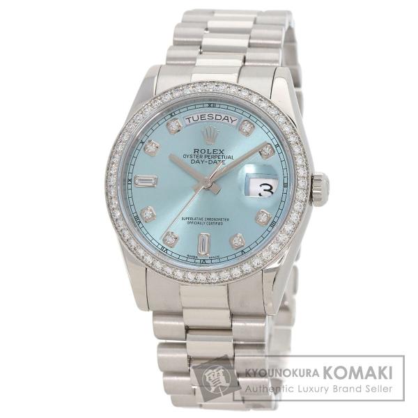 ROLEX ロレックス 118346A デイデイト ダイヤモンド メーカーコンプリート 腕時計  プ...