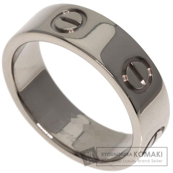 CARTIER カルティエ ラブリング #50 リング・指輪 K18ホワイトゴールド レディース 中...