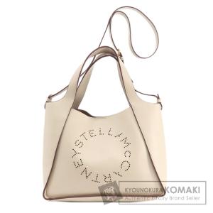 Stella McCartney ステラマッカートニー ロゴ トートバッグ ポリエステル レディース 中古｜kyounokura