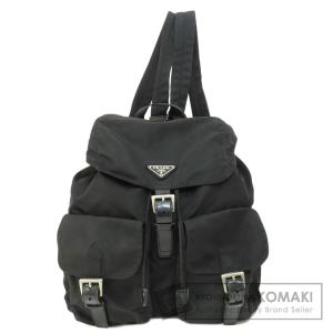 PRADA プラダ ロゴ金具 リュック・デイパック ナイロン素材 レディース 中古｜kyounokura