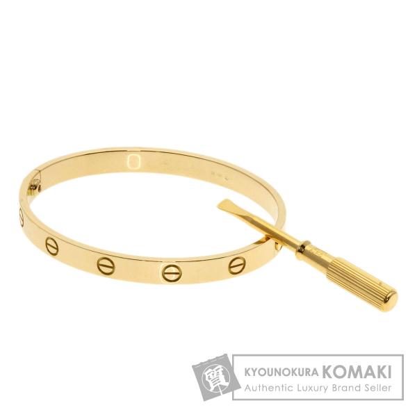 CARTIER カルティエ ラブブレス ドライバー付き #18 ブレスレット K18イエローゴールド...