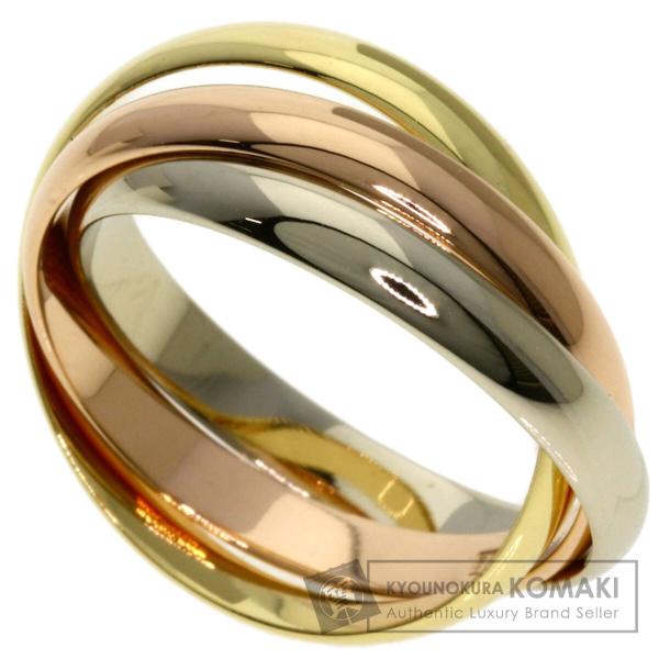 CARTIER カルティエ トリニティ SM #48 リング・指輪 K18イエローゴールド レディー...