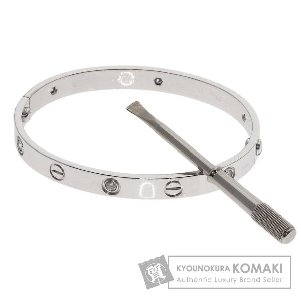 CARTIER カルティエ ラブブレス ハーフダイヤモンド ドライバー付き #17 ブレスレット K...