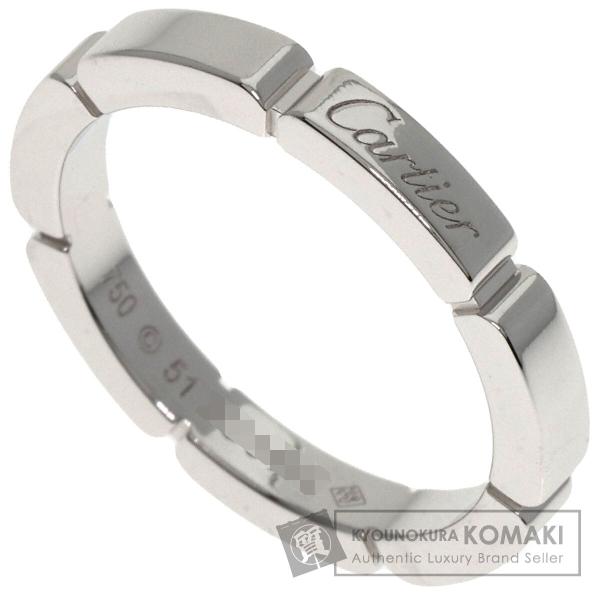 CARTIER カルティエ マイヨン パンテール #51 リング・指輪 K18ホワイトゴールド レデ...