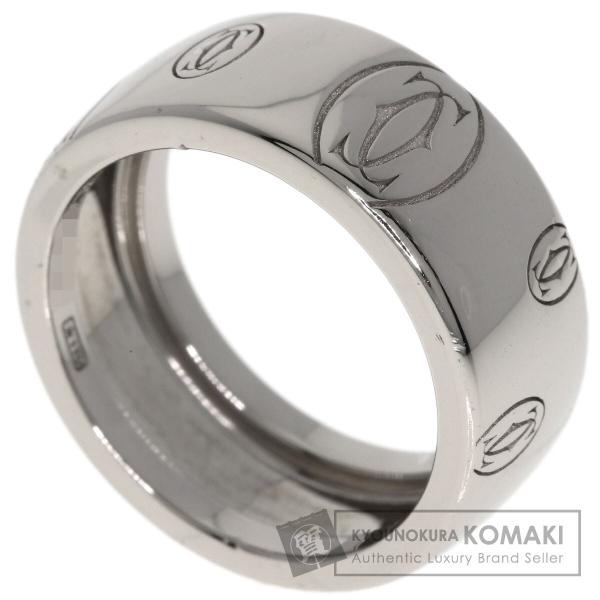 CARTIER カルティエ ハッピーバースデー #50 リング・指輪 K18ホワイトゴールド レディ...