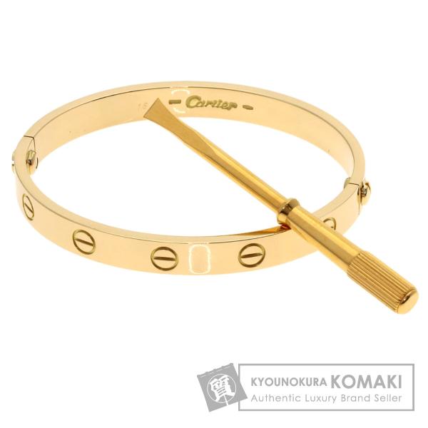 CARTIER カルティエ ラブブレス ドライバー付き #16 ブレスレット K18イエローゴールド...