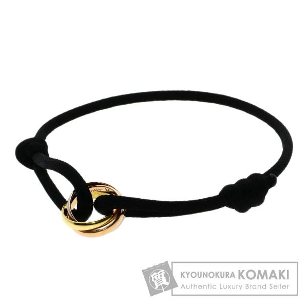 CARTIER カルティエ トリニティ コットン ブレスレット K18イエローゴールド レディース ...