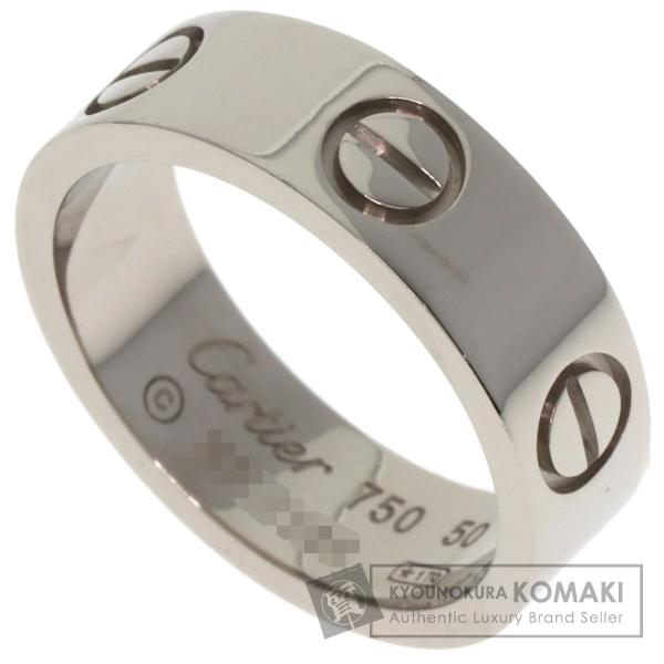 CARTIER カルティエ ラブリング #50 リング・指輪 K18ホワイトゴールド レディース 中...