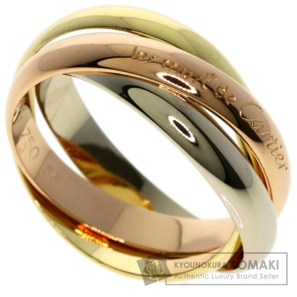 CARTIER カルティエ トリニティ #56 リング・指輪 K18イエローゴールド レディース 中...