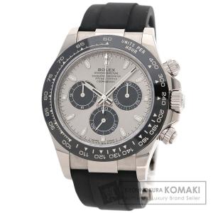 ROLEX ロレックス 116519LN デイトナ スチールブラック 腕時計 K18ホワイトゴールド ラバー メンズ 中古