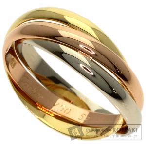 CARTIER カルティエ トリニティ SM #52 リング・指輪 K18イエローゴールド レディース 中古