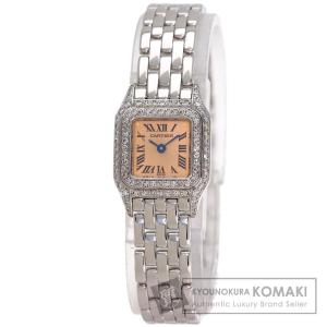 CARTIER カルティエ WF3244F3 ミニパンテール 腕時計 K18ホワイトゴールド K18YG ダイヤモンド レディース 中古