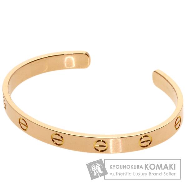 CARTIER カルティエ オープン ラブブレス #17 ブレスレット K18ピンクゴールド レディ...