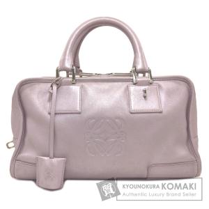 LOEWE（ロエベ） 極 美品 希少品 ヘリテージ ロゴ エンボス レザー 本