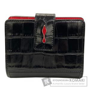 Christian Louboutin クリスチャンルブタン パロマ 二つ折り財布（小銭入れあり） レザー レディース 中古