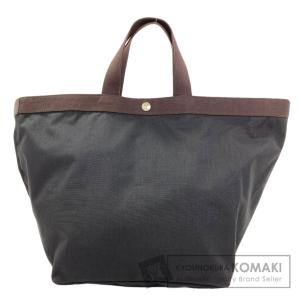 Herve Chapelier エルベ・シャプリエ 舟形トート ハンドバッグ キャンバス レディース 中古