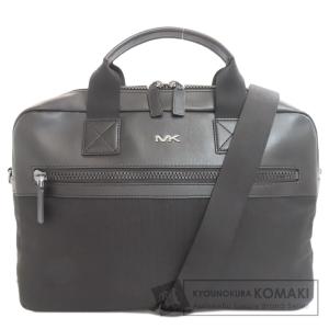 Michael Kors マイケルコース 2WAY ビジネスバッグ ナイロンジャガード メンズ 中古