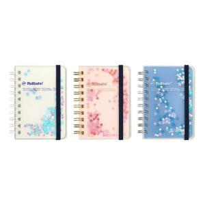 ロルバーン ポケット付メモ L ライトブルー 500055-340 ( 1冊 ) : 爽快