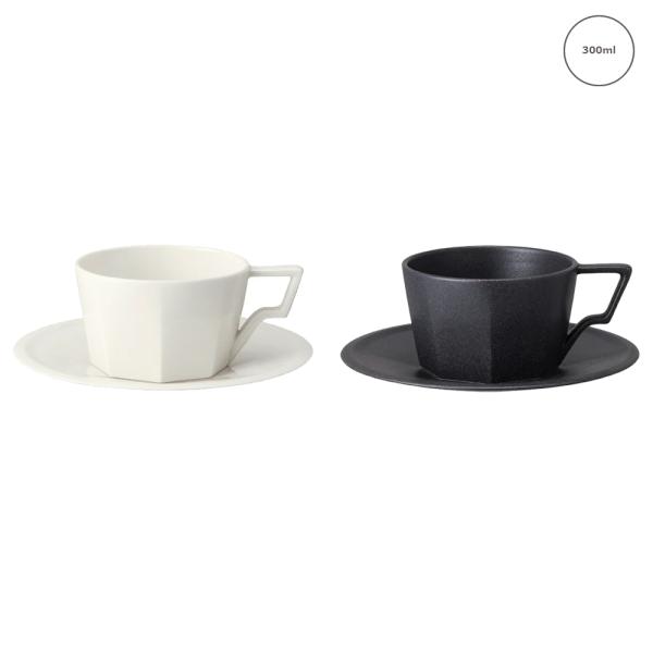 キントー カップ＆ソーサー OCT 300ml KINTO オクト コーヒーカップ ティーカップ 食...
