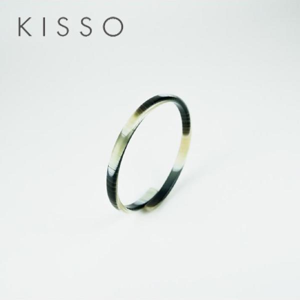 キッソオ ブレスレット 386 ボーン メガネ素材のブレスレット 鯖江 KISSO