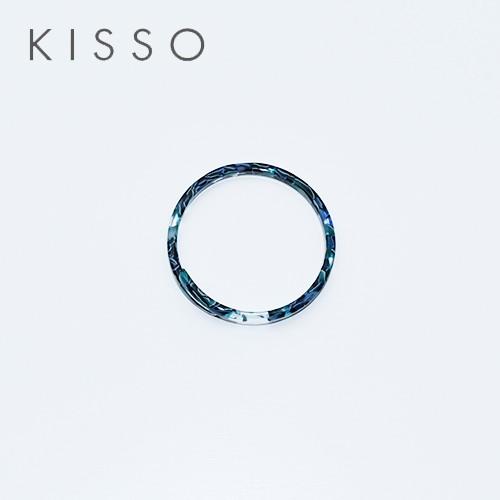 キッソオ ブレスレット ブルーミックス 645 メガネ素材のブレスレット 鯖江 KISSO