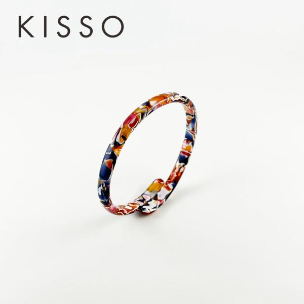 キッソオ ブレスレット 647 ムードアート メガネ素材のブレスレット 鯖江 KISSO