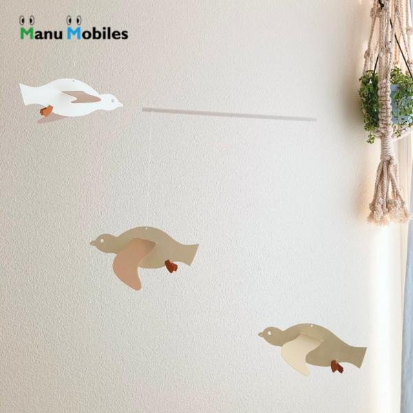 マニュモビールズ カモメ ペーパーモビール インテリアモビール