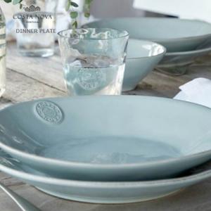 COSTA NOVA コスタノバ ディナープレート 皿 デニム ホワイト