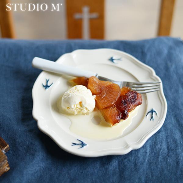 スタジオエム アーリーバード 20cm ラウンドプレートL ケーキ皿 デザート皿 日本製 studi...