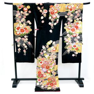 【セール】仕立て付き 正絹 振袖 フルセット3...の詳細画像3