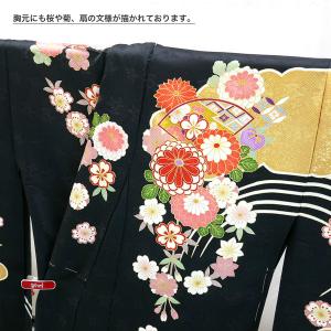 【セール】仕立て付き 正絹 振袖 フルセット3...の詳細画像4