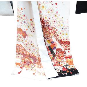 【セール】仕立て付き 正絹単品 振袖 辻が花 ...の詳細画像5