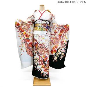 【セール】仕立て付き 正絹 振袖 フルセット3...の詳細画像4